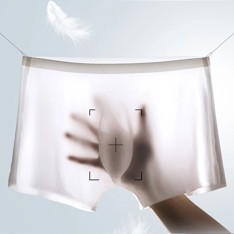 10 ชิ้น/ล็อตชายฤดูร้อนผ้าไหมน้ - Multi Pack Underwear บทวิจารณ์และราคา